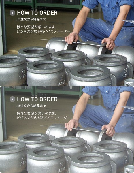 HOW TO ORDER ご注文から納品まで 様々な要望が想いのまま、ビジネスが広がるイイモノオーダー。